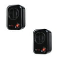 thumbnail image 1 of Lasko 100 MyHeat Portable Personal Electric 200W Space Heater, Black (2 Pack), 1 of 4