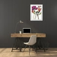 thumbnail image 3 of Goldberger, Jennifer 18x24 White Modern Wood Framed Museum Art Print Titled - Vivid Arrangement II, 3 of 4