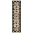 thumbnail image 2 of SAFAVIEH Lyndhurst Janel Traditional Bordered Runner Rug, Light Beige/Anthracite, 2'3" x 12', 2 of 6