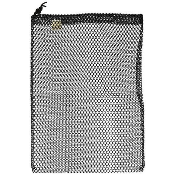 Equinox Nylon Mesh Stuff Sack (15 x 22-Inch, Black)