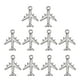 thumbnail image 4 of 10 piezas de colgantes de abalorios de avión, colgantes de abalorios de avión para manualidades, accesorios de fabricación de joyas para de co Macarena Colgantes de dijes de joyería, 4 of 8