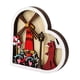 thumbnail image 3 of Decoraciones de escritorio, regalo del Día de San Valentín, centros de mesa con forma de corazón de madera, artesanías románticas, decoración del Día , estilo c mayimx manualidades de escritorio, 3 of 9
