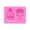 3#pink, 2.95X2.36", variant on Halloween Cookie Cutter Set, Pumpkin Ghost Skeleton Stamp Mold, 3D Embossed Baking Tool, Reusable Dough Press, Festive Pastry Maker for Homemade Cookie, Sugar Frosting and Holiday Dessert Making