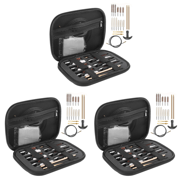 19 Unids/set Kit Limpieza Barril Pistola Pistolas Varilla Limpiador Cepillo Herramientas