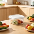 thumbnail image 6 of 200ml mini food storage container with lid for meal prep small plastic fresh keeping box for refrigerator,microwave safe lunch container for vegetables and fruit airtight sealed container, 6 of 7