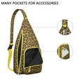 thumbnail image 4 of Fashion Leopard Sling Backpack - Runway-Inspired Print, Lightweight Durable Shoulder Bag, 4 of 4