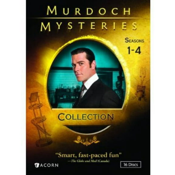 Murdoch Mysteries: Seasons 1-4 Collection (DVD), Acorn, Drama