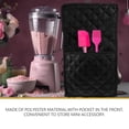 thumbnail image 3 of Shisuyan Blender Cover Mixer Cover Polyester Cover With Pocket Stand Mixer Cover, 3 of 8