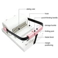 thumbnail image 6 of Portable Loop Binding Press Machine For 20 Sheets Paper Perfect For Making individualized Journals, 6 of 9
