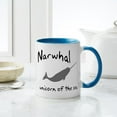 thumbnail image 4 of CafePress - Narwhal Unicorn Of The Sea Mug - 11 oz Ceramic Mug - Novelty Coffee Tea Cup, 4 of 4