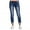 Dark Blue, variant on Vedolay Womens Jeans Mid Waist Stretchy Ripped Stretchy Fashion Jeans Dark Blue,3XL