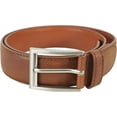 thumbnail image 1 of vangelo Men Classic Dress Belt Cognac Debossed Size 62 Inch Fits Waist Length 60 to 62 Inch, 1 of 2