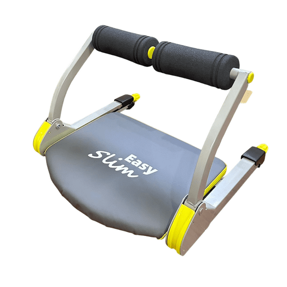 Easy Slim Smart Ab Machine, Sit Up Abdominal Exercise Equipment, Total Body Workout Machine Abs & Core Exercise Fitness Trainer Cardio Home Gym