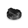 Rugged Ridge 11431.01 Power Steering Reservoir Cap, Billet, Black Aluminum; 07-11 Wrangler Fits select: 2008 ,2011 JEEP WRANGLER UNLIMITED