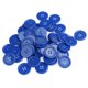 thumbnail image 1 of 50 botones de costura de resina de 23 mm con 4 orificios para coser Scrapbooking Knitting (azul), 1 of 5