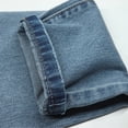 thumbnail image 4 of KIDSCOOL SPACE Baby Boys Jeans,Little Boy Elastic Band Inside Ripped Washed Soft Cotton Denim Pants, 4 of 5