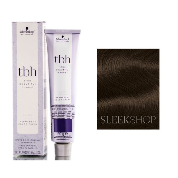 Schwarzkopf TBH Cool Permanent Color Creme - Light Brown Beige Violet 5-49C