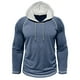 thumbnail image 5 of pstuiky Camisas de manga larga de invierno para hombre, Camisa básica de manga larga con cuello redondo y transpirable de color sólido a la moda informal para hombre s, 5 of 7