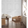 thumbnail image 3 of Fine Decor Rhonda White Ornate Paneling Wallpaper, 3 of 4