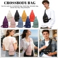 thumbnail image 3 of Crossbody Sling Bags for Women Womens Sling Bag Mens Sling Bags Crossbody Sling Bag for Men Crossbody Backpack, Small Sling Backpack Mens Shoulder Bag, Casual Daypack Hiking Bag for Travel, 3 of 4