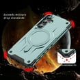thumbnail image 3 of for Samsung Galaxy S25+ Rugged Grip Phone Case,Compatible with MagSafe,Magnetic Case For Samsung Galaxy S25+, Military-Grade Protection Anti-Scratch Anti-Slip Shockproof Cover,Midnightgreen, 3 of 7