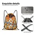 thumbnail image 4 of Sigee Fall Farmhouse Pumpkins for Drawstring Bag String Backpack for Sports, Gym, Swimming, Beach, Travel-Small, 4 of 6