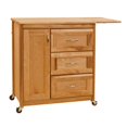 thumbnail image 4 of Catskill Craftsmen Kitchen Cart in Natural Birch, 4 of 8