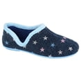 thumbnail image 1 of Sleepers Womens Aria Star Motif Knitted Slippers, 1 of 3
