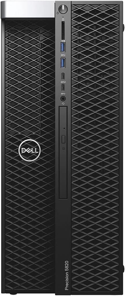 Restored Dell Precision 5820 Tower i9-10900X 64GB 1TB Nvidia P1000 Windows 11 Pro (Refurbished)