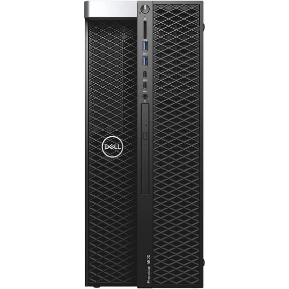 Restored Dell Precision 5820 Tower i9-10900X 16GB 1TB Nvidia P1000 Windows 11 Pro (Refurbished)