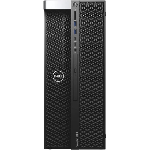 Restored Dell Precision 5820 Tower i9-10900X 128GB 4TB Nvidia RTX A4000 16GB Windows 11 Pro (Refurbished)