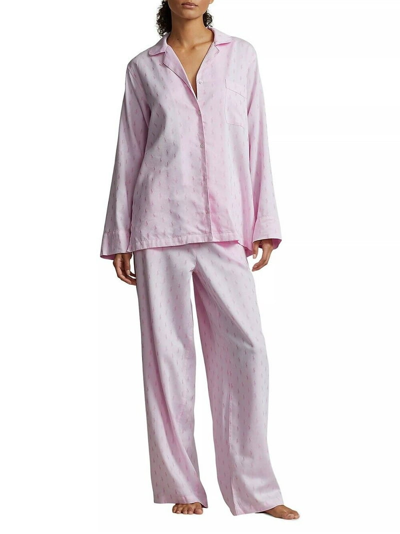 Polo Ralph Lauren Allover Pony Two-Piece Pajama Set - 4P8021