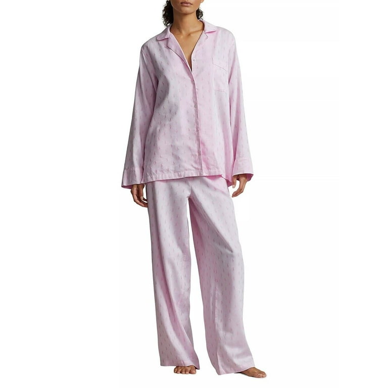 Polo Ralph Lauren Allover Pony Two-Piece Pajama Set - 4P8021 Polo Ralph Lauren Allover Pony Two-Piece Pajama Set - 4P8021