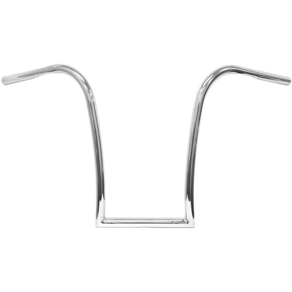 LA Choppers LA-7341-16 1 1/4in. Nice Curves Ape Hanger Handlebar - 16in. Ape - Chrome