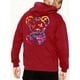thumbnail image 4 of Sudadera con capucha con estampado de muñeca de oso de dibujos animados, sudaderas con capucha geniales para hombres, sudadera con capucha de diseño gráfico informal para hombres con bolsillo de cangu, 4 of 4