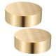 thumbnail image 5 of unbranded 2Ud Peso De Papel De Latón Redondo Decorativo Dorado Para Escritorio Ideal Para Escritura, 5 of 8