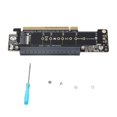 thumbnail image 2 of Tarjeta De Expansión PCIE X16, Tarjeta De Expansión Vertical PCIE X16 M.2 NVMex2 Operación Estable Fuerte Compatibilidad Para Oficina, 2 of 7