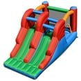 thumbnail image 6 of Topbuy 3-in-1 Inflatable Double Slide Bounce House Jumping Castle Indoor&Outdoor Bouncy Castle without Blower, 6 of 9