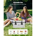 thumbnail image 3 of VEVOR Portable Cooler, 26 QT Hard Cooler with Ice Retention, Heavy-Duty Handles and Strap, Lightweight Rigid Material Insulated Portable Cooler, Suitable for Family Picnics and Short Trips, 3 of 9
