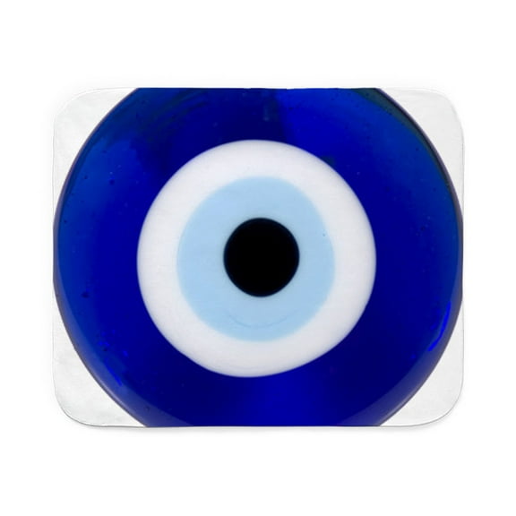 CafePress - Nazar Amulet Evil Eye Protection Sherpa Fleece Thr - Sherpa Fleece Throw Blanket 60" x 50"