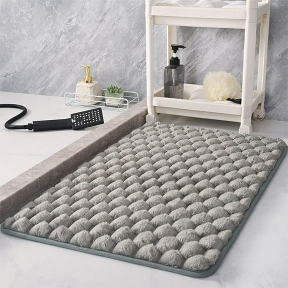 Rvasteizo Bathroom Rugs for Bathroom Decor, Carpet Bathroom Non Slip Mat Absorbent Floor Mat Entrance Mat Non Slip Foot Mat Bedroom Carpet