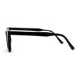 thumbnail image 4 of Stoner Pop Color Lens Hipster Thin Horn Rim Rectangular Sunglasses Black Purple, 4 of 4