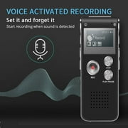 8/16/32GB Lecture Digital Voice Recorder Dictaphone Audio MP3 Sound Mini Spy Recorder Mic