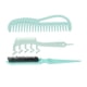 thumbnail image 2 of Cepillo para el borde del cabello, juego de 3 cepillos para burlarse, kit de cepillo para el cabello, juego de peine para peinar el cabello, rendimiento inigualable, 2 of 8