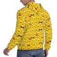 thumbnail image 6 of Balery Funny Ducks Pattern Mens Hoodie Kangaroo Pocket Hoodie Pullover Hooded Sweatshirt Ideal for Daily Wear Travel and Home-X-Large, 6 of 7