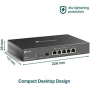 TP-Link ER7206 | Multi-WAN High-Performance Wired VPN Router | Increased Network Capacity|SPI Firewall | Omada SDN Integrated|Load Balance|Lightning Protection|Limited Lifetime Protection