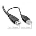 thumbnail image 6 of Chenyang CY USB 2.0 Two Male to Micro USB 5Pin Male Y Cable 80cm for external Hard Disk Drive Cable, 6 of 7