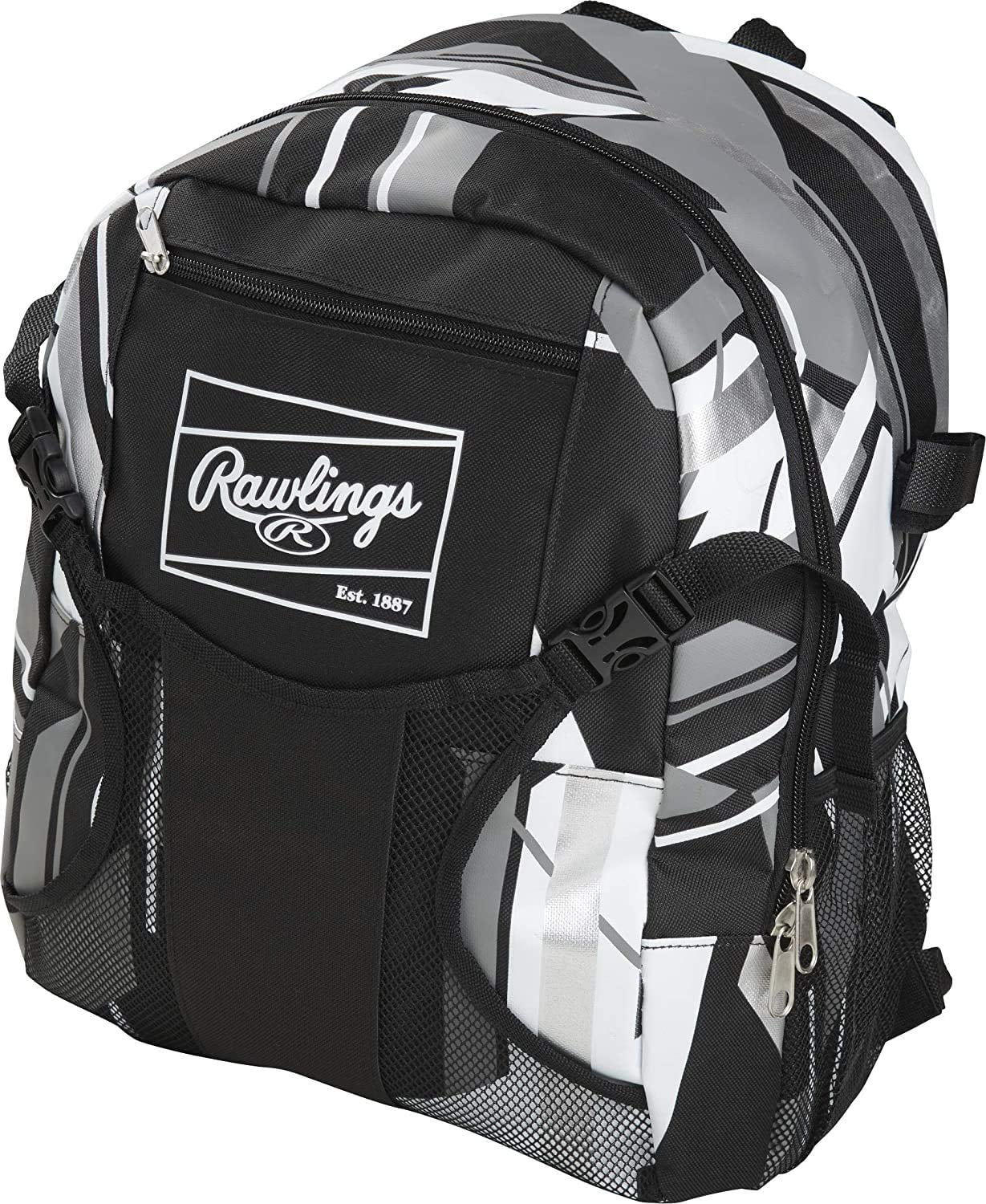Rawlings Remix Youth Tball and Baseball Backpack Bags Black