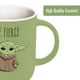thumbnail image 3 of Taza para capuchino STAR WARS Grogu Be Fierce 473 ml, 3 of 6
