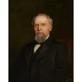thumbnail image 2 of Steele, Theodore Clement 20x24 Black Ornate Wood Framed with Double Matting Museum Art Print Titled - Portrait of William J. Holliday, 2 of 4